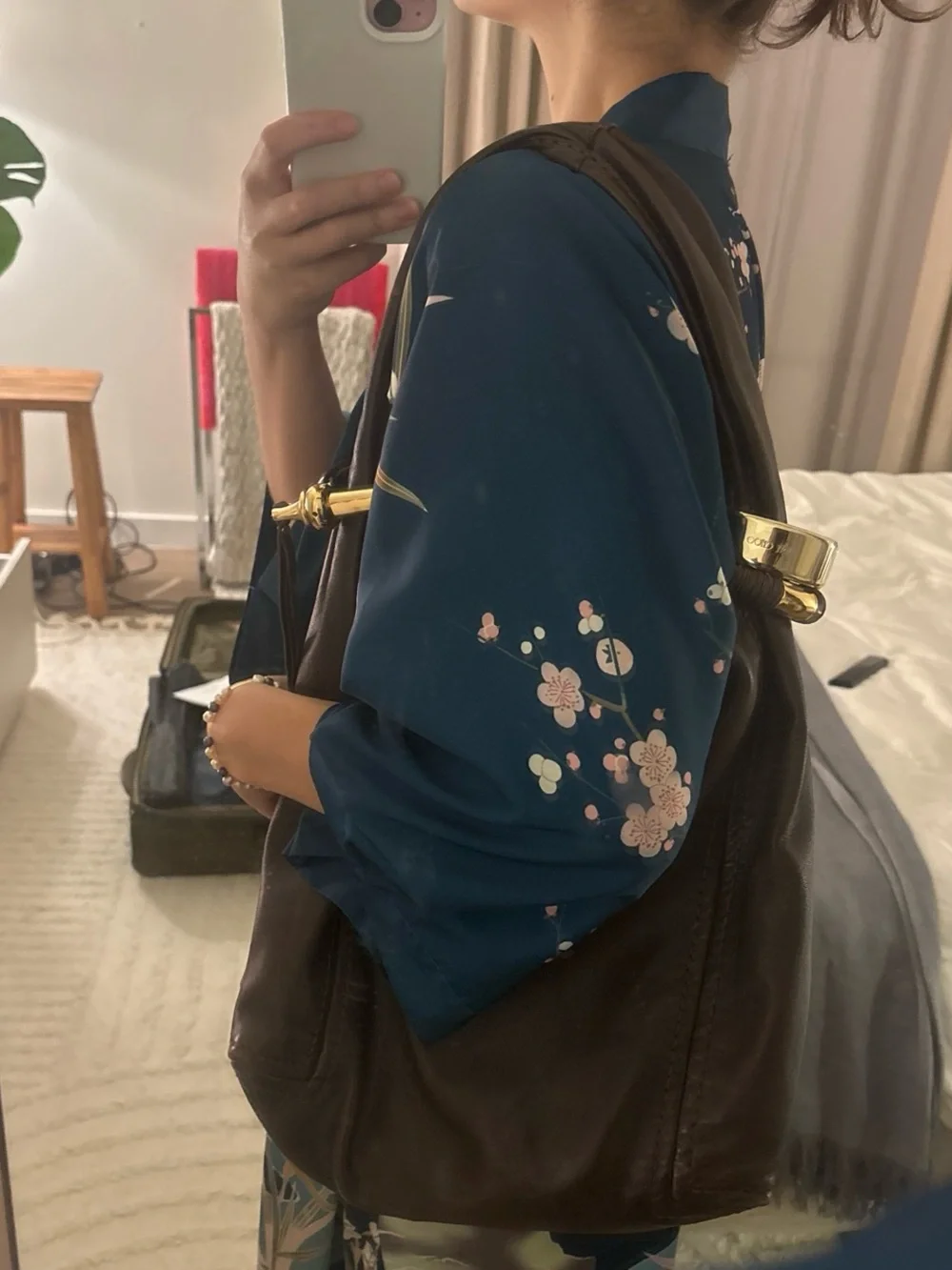 Jimmy Choo Saba hobo bag